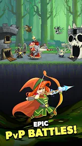 Tower Conquest Legends'daki benzersiz fraksiyonlar ve kahramanlar
