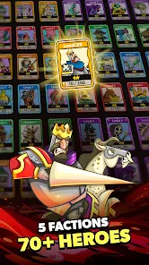 Tower Conquest Legends stratejik savaş sahnesi