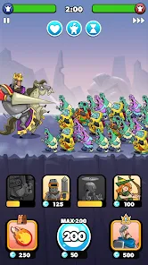Tower Conquest Legends'da çeşitli birlikler ve savaş stratejileri