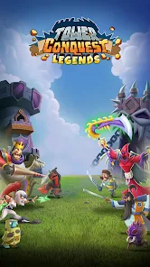 Tower Conquest Legends karakterleri ve kahramanları
